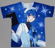 KAITO Ver. Full graphic T-shirt full color L size "Miku Hatsune Magical Mirai 2020 Winter Festival"