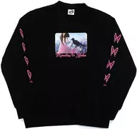 Sweatshirt de カナヲ de 栗花落, preto, tamanho L "Blade of Destruction x Flat"