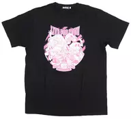 Set live T-shirt black L size "HUG Finish! Precure LIVE 2018 Live for You!"