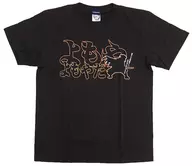 Yomoya Kyojuro Rengoku Yomoya T-Shirt Black L Size "Demon Slayer: Kimetsu no Yaiba"