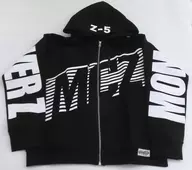 Momoiro Clover Z (Hakooshi) 13 th anniversary MCZ Zipper Parker Black L Size "Momoiro Clover Z 13 th anniversary concert ~ Again, Beyond ~"