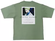 Shitsumi Tatehito Collaboration Print T-Shirt Light Green 72 m Size "Jujutsu Kaisen ×RAGEBLUE 2nd"