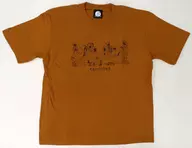 Categoria : Homens de Nápoles Grande Silhueta T-shirt Camelo tamanho único "Café Società Sportiva Società Sportiva Sportiva Società Sportiva Sportiva