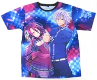 Rik dora & シュヴィ dora Full Graphic T-Shirt Black M Size "NO GAME NO LIFE 0 POP SHOP in Volks Akihabara Hobby Heaven 2"