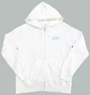 Logo (WHITE GRAVITY VER.) Parker White M Size "Utano Prince Sama ♪ Another World ～ WHITE & BLACK ～"