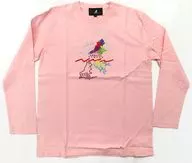 小林爱香×KANGOL REWARD合作长袖T恤粉色男女皆宜L码完全受註生產限定