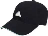 Logo Cotton Twill 6PCAP 01. Black "Laid-Back Camp△"