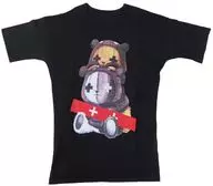 レトルト レトクマツインズビックTシャツ ブラック レディース 