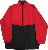 櫻坂 46 Nylon Blouson Red x Black, S ~ M Size "flow bullet"