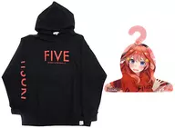 中野五月FIVE连帽外套(附角色衣架)黑色L尺寸