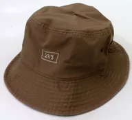 Logotipo Oficial Bucket Hat Khaki L/XL Tamanho "THE IDOLM @ STER Shiny Colors 283 Festival 2021 Happy Buffett!"