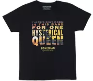 Queen Hysterical Queen Mask Shirt black S size "Eiga Bohemian Rhapsody" release commemorative goods