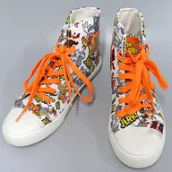 Allover Pattern (A Pattern / String Orange / Body White) High-Cut Sneakers Assorted Ver. 2 24 cm "TOM and JERRY"