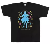 [A la Carte] Minato Aku Aku Airo in Wanda ~ Rando ♪ T-Shirt Black Free Size "Virtual YouTuber Hololive Minato Aku One Man Live 2022 Aku Aku in Wanda ~ Rando ♪"