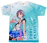 浅倉透(2ndLIVE ver.) 公式フルグラフィックTシャツ ミントグリーン Mサイズ 「THE IDOLM＠STER SHINY COLORS 2ndLIVE STEP INTO THE SUNSET SKY」