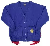 Pomefiore Dormitory Side Lace-Up Cardigan Navy One Size Fits All "Disney Twisted Wonderland ×earth music & ecology"