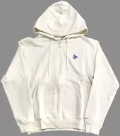 BTS Zip-Up Hoodie Ivory L Size "BTS 2021 Muster SOWOOZOO"