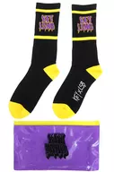 钥匙×LITTLE SUNNY SOCKS(短袜)附收纳盒黑色