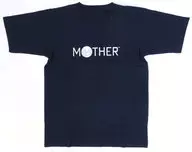 Logo T-Shirt Dark Navy S Size "EARTHBOUND BEGINNINGS x Almost Daily Itui Shimbun"