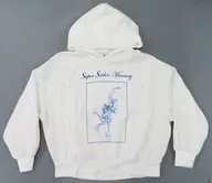Super Sailor Mercury Sweat Parka blanco tamaño libre "Sailor Moon ×WEGO"