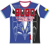 ν-アスラーダAKF-0/G Ver. ツーリングTシャツ ブルー Lサイズ 「新世紀GPXサイバーフォーミュラSIN」