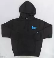 Nanase Haruka Original logo hoodie black L size "Free! : the Final Stroke - ×ZOZOTOWN"