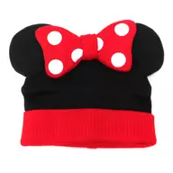 Minnie Mouse (Black x Red) Knitted hat "Disney" Tokyo Disney Resort limited