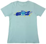 濱崎AYUMI TEAM MESSAGE合作T恤天藍色L尺寸