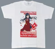 Setsuna Yūki T-Shirts ODAIBA Gamers 2nd Anniversary Ver White "Love Live! Nijigasaki Gakuen School idol Club" AnimeJapan 2022 Goods