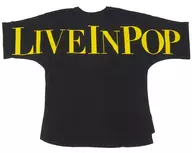 Daisuke Namikawa T-Shirt Black Free Size "Kiramune Presents Daisuke Namikawa 10th Anniversary" LIVE IN POP "" Kiramune Star Club members only
