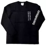 ロゴ 公式ロングTシャツ ブラック Lサイズ 「THE IDOLM＠STER 8th ANNIVERSARY HOP!STEP!!FESTIV＠L!!!」