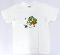 Yoshi Full Color T-Shirt White L Size "Work Cat x MONSTER HUNTER"