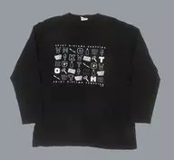 総柄 ロングTシャツ 爆買い ブラック フリーサイズ 「銀魂×ドン・キホーテ」