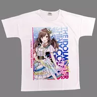 Tsukioka Koikane Full Color T-shirt Cores Celestiais ver. Branco, tamanho livre "Ídolo japonês Master Shiny Colors"