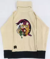 Vineger Dopio Turtle Knit White 2 Size "Jojo 's Strange Adventures, Part V : The Golden Wind ×glamb".