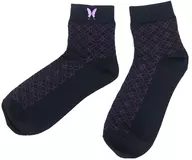 Kocho Shinobu (motivo) calcetines de tobillo 23-25cm "Kimetsu no Yaiba ×GU"
