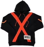 Katsuki Bakugo Model Collaboration Parka Black x Orange L Size "MY HERO ACADEMIA the Movie World Heroes Mission ×ZOZOTOWN×H. B. M. GALLERY"