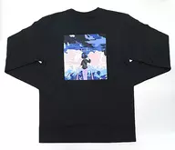 Jacket Illustration #halo _ remix Long Sleeve Tee (long sleeve T-Shirt) Black Free Size "Hololive #halo _ remix first edition"
