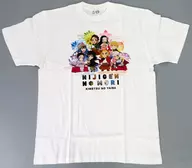 Set (Color) T-Shirt White XL Size "Rainbow Gennomori x Demon Slayer: Kimetsu no Yaiba Daiichi"