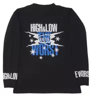 Long T-Shirt Black L Size "『 HIgh & LOW THE WORST VS The Rampage from Exile Tribe 』 Great Hit Thankyou Supporting Screening & PREMIUM LIVE SHOW"
