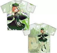 中野四葉 描き下ろしフルグラフィックTシャツ グリーン メンズLサイズ 「映画 五等分の花嫁」