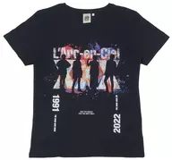 L' Arc ~ en ~ Ciel Live T-Shirt Black L Size "30th L' Anniversary LIVE"