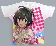 小日向美穂 フルグラフィックTシャツ ホワイト×ピンク Lサイズ 「THE IDOLM＠STER CINDERELLA GIRLS 10th ANNIVERSARY M＠GICALCOLLECTION!!!」