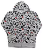 江戸川コナン＆赤井秀一(アイコン) パーカー グレー Mサイズ 「名探偵コナン」 ユニバーサル・スタジオ・ジャパン限定