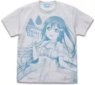 Shizuku Sakurazaka All Print T-Shirts Asch XL Size "Love Live! Nijigasaki Gakuen School idol Dokokai"
