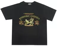 Kyosuke icehouse T-Shirt Black L Size "Kyo SUKE HIMURO 20th anniversary TOUR 2008 JUST MOVIN' ON-MORAL ～ PRESENT -"