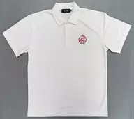 Camisa de polo Chikawa blanco tamaño M "Chikawa es pequeño y lindo, chikawa es emocionante"