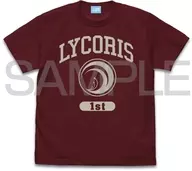 Spider lily 1st College T-Shirt burgundy XL Size "spider lily Recoil"