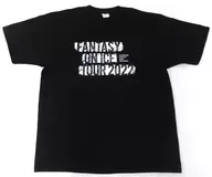 T-Shirt A (Logo / White) Black XL Size "Fantasy on Ice 2022"