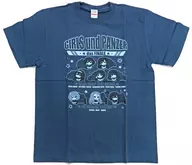 Oarai Girls Gakuen & BC Jiyu Gakuen T-Shirt Navy L "Girls und Panzer Last Chapter"
